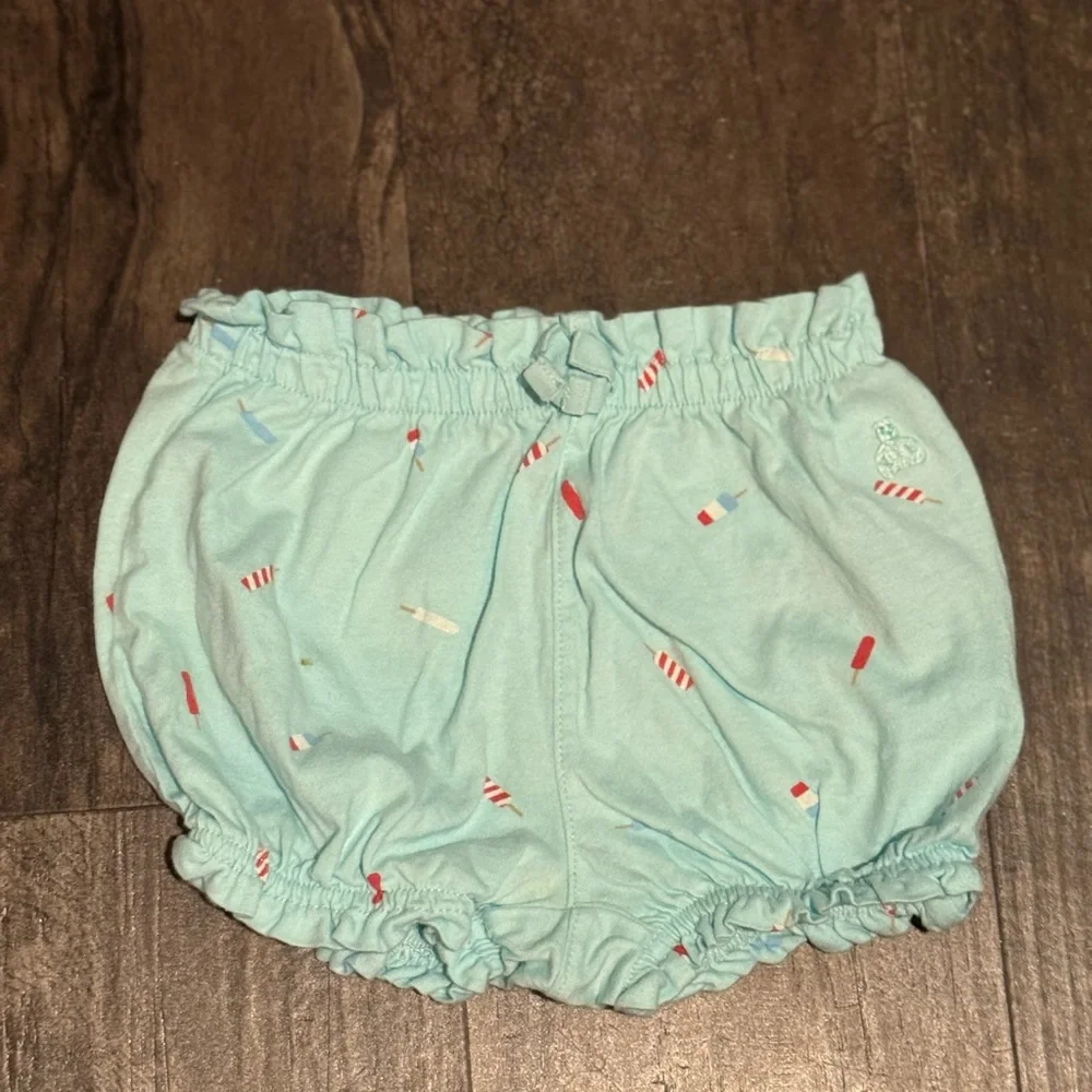 Gap Light Blue Patterned Bloomers